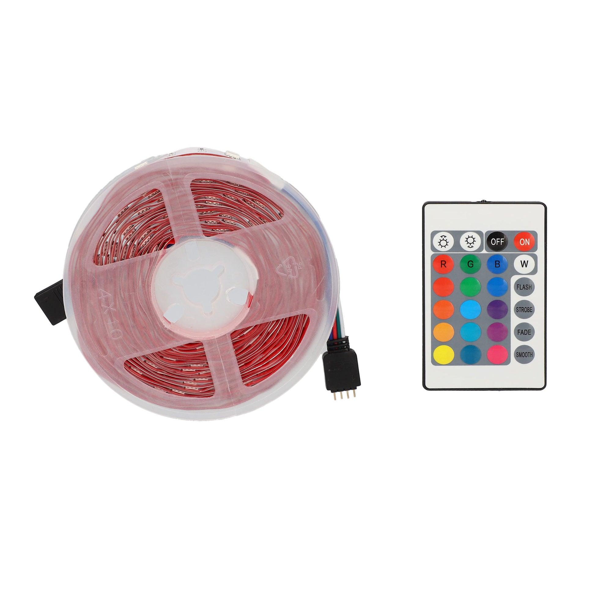 Ksix LED-Strip BXLEDST5M – 5 m, RGB, 24 W, 12 V