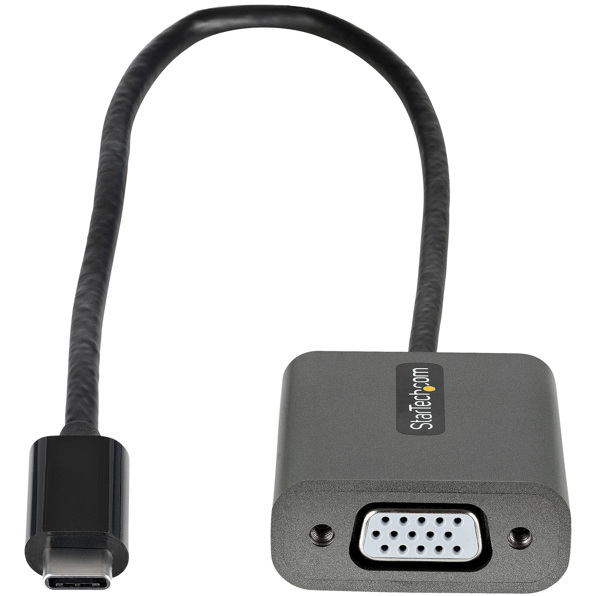 StarTech.com USB-C zu VGA Adapter – 1920 × 1200 @ 60 Hz, 0,3 m, DP Alt Modus – Weiss