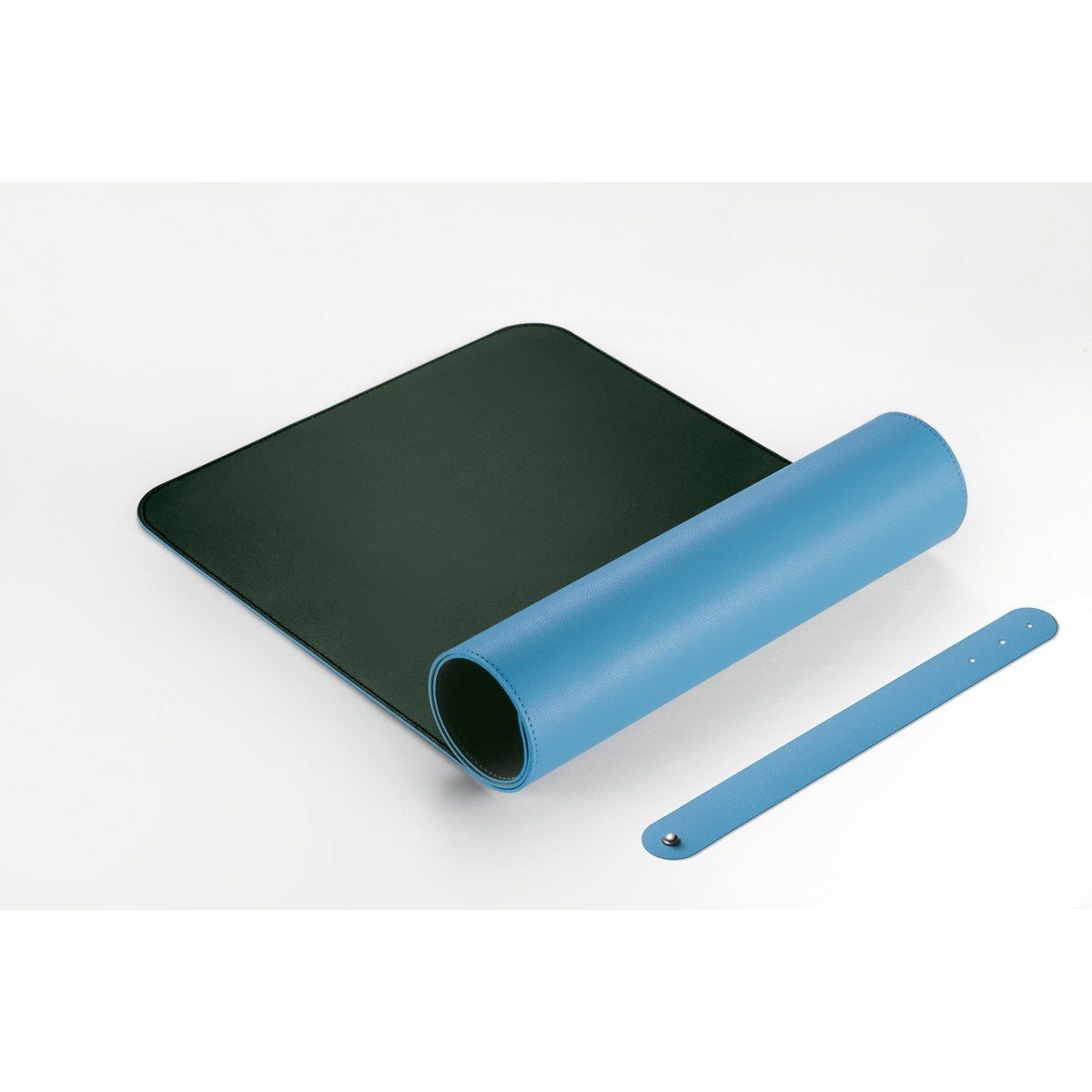 Sigel Schreibunterlage Write and Roll – blau/grün – 800 × 300 mm – Kunstleder, rutschfest
