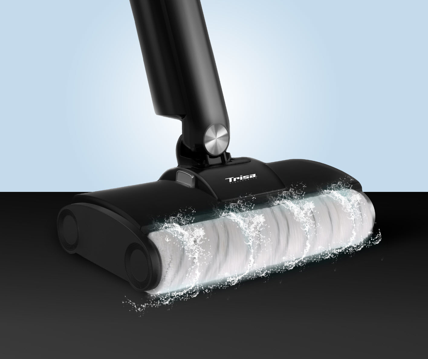 Trisa Akkustaubsauger Wet Clean Comfort T9746, mit Wischfunktion – 30 min, 60 W, 0,4 l