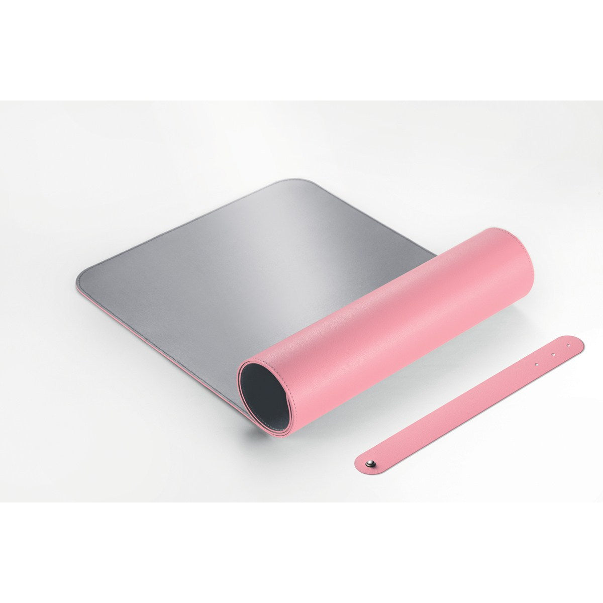 Sigel Schreibunterlage write and roll – rosa/silber – 800 × 300 mm – Kunststoff, rutschfest