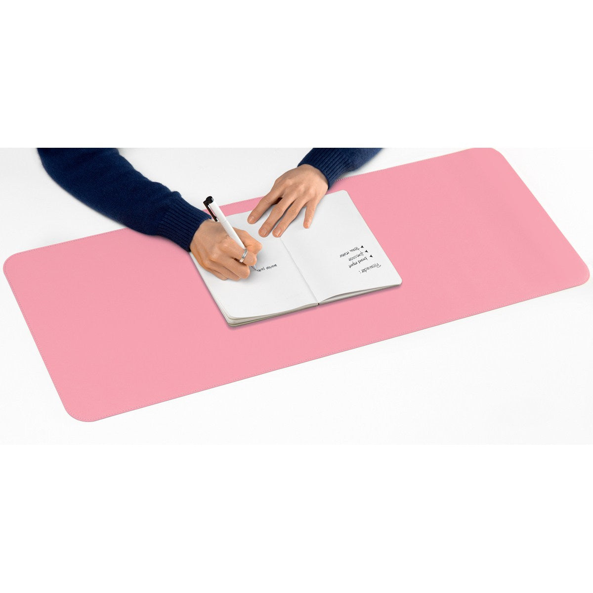 Sigel Schreibunterlage write and roll – rosa/silber – 800 × 300 mm – Kunststoff, rutschfest
