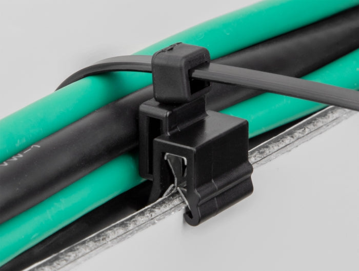 DeLOCK Kabelbinder, 200×4,8 mm, 50er-Pack, Polyamid (PA) – schwarz