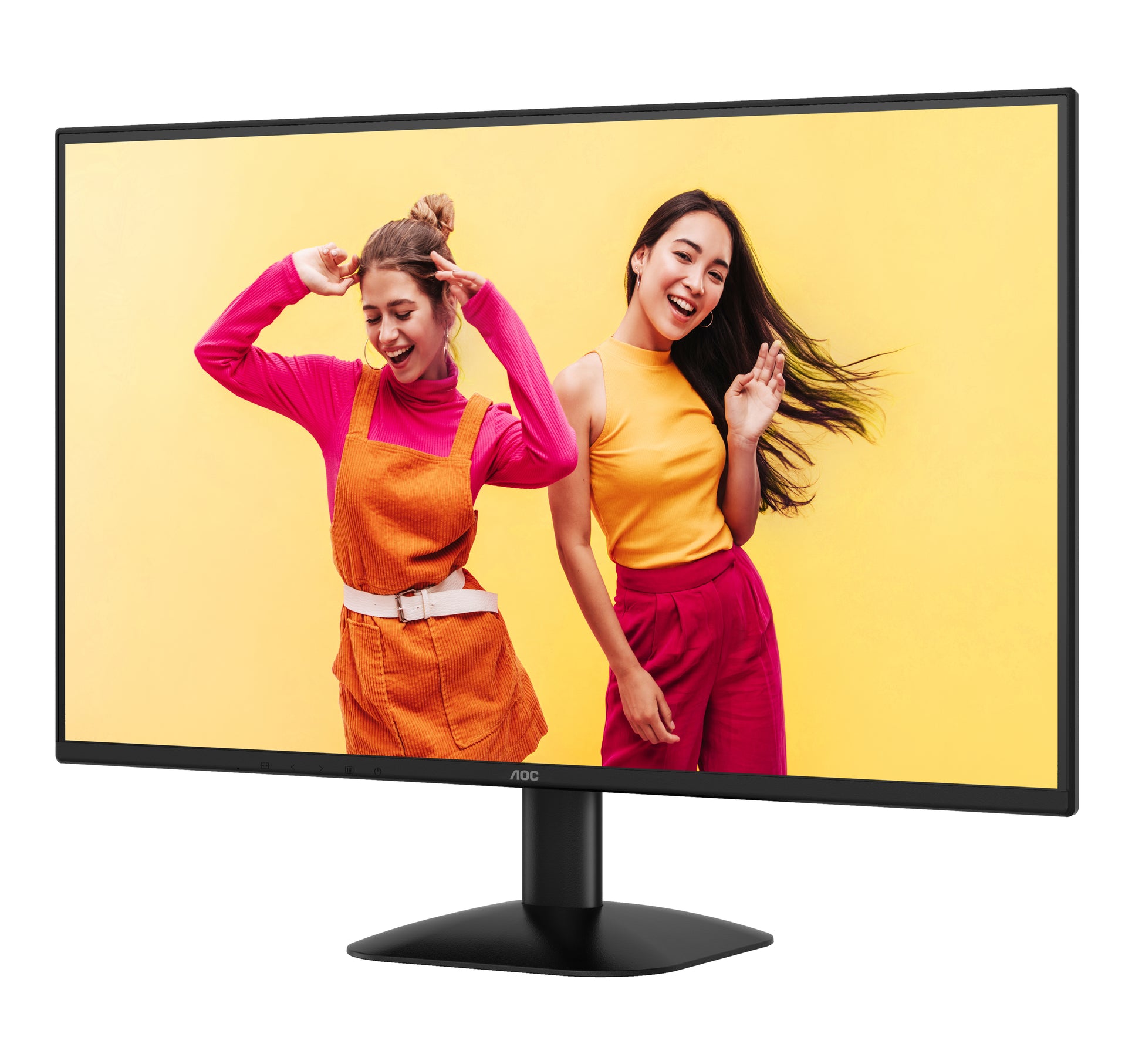 AOC Q27B35S3 – Monitor, 27", 2560 × 1440 (WQHD), IPS, 120 Hz, Integrierte Lautsprecher, Adaptive Sync, Schwarz