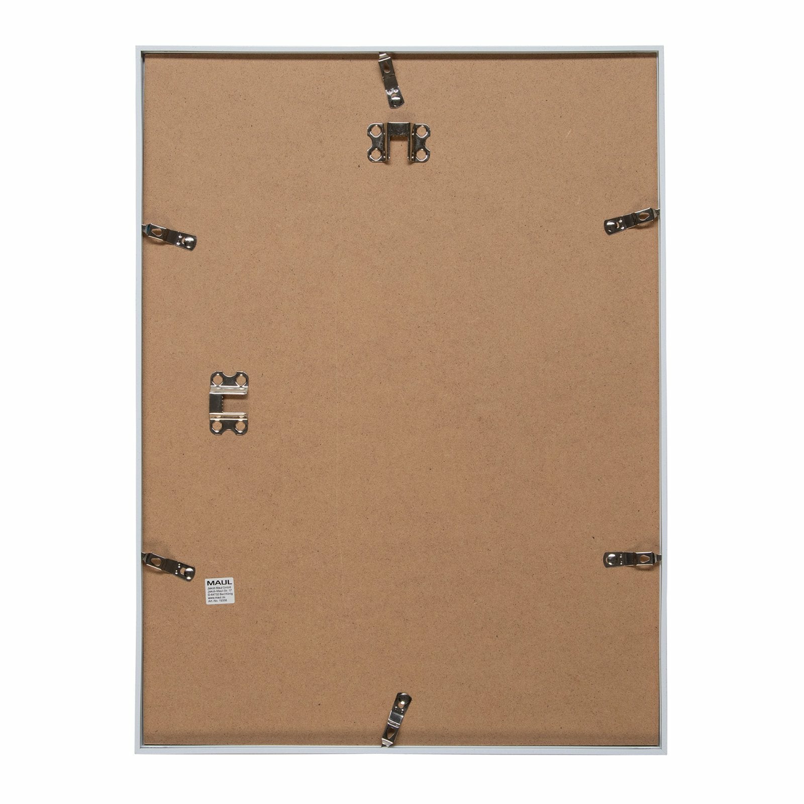 MAUL Bilderrahmen – für 30 × 40 cm – MDF & Kunststoff, weiss