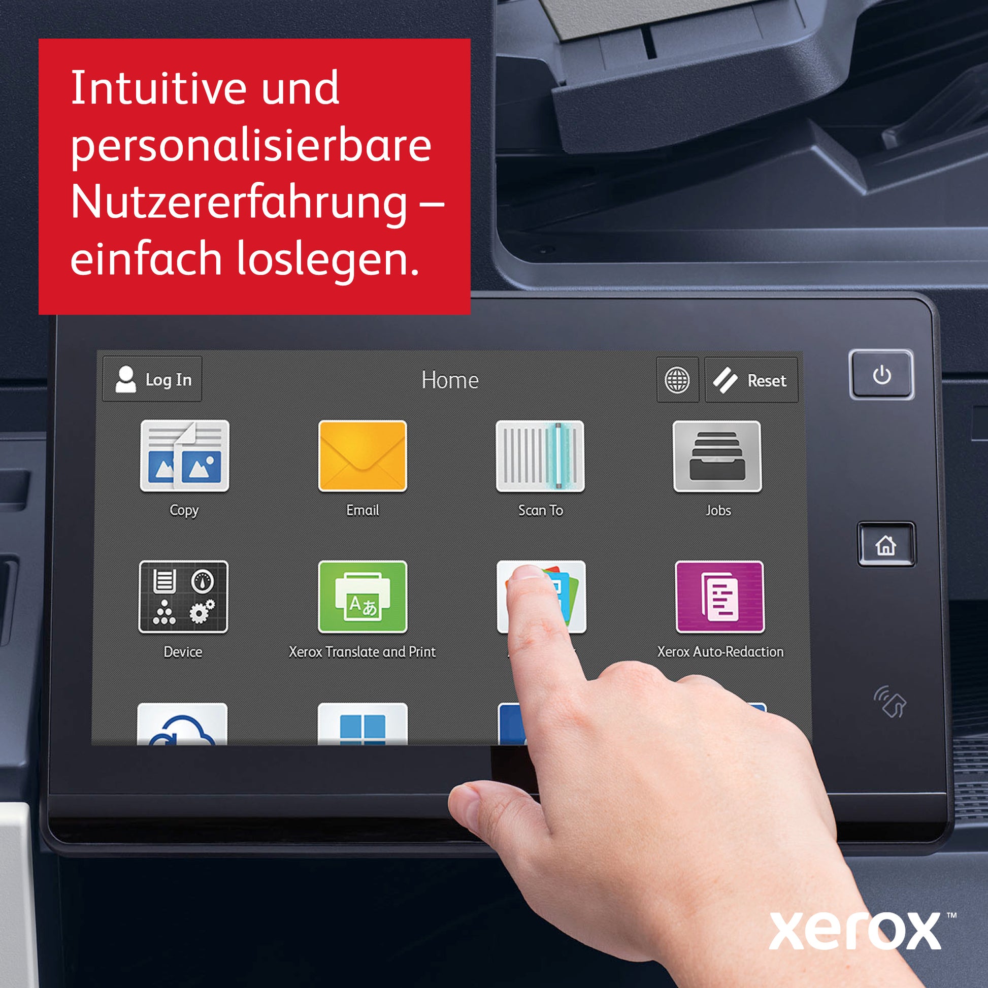 Xerox VersaLink C600 – Farbe, A4, WLAN, LAN, USB, 53 ppm, AirPrint