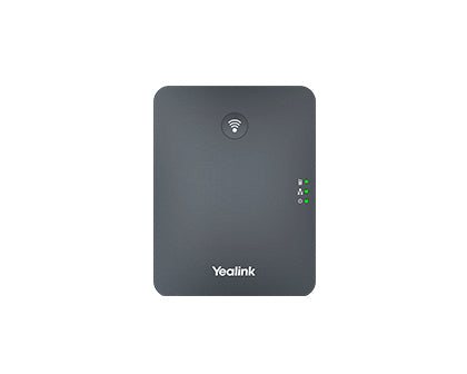 Yealink W70B – WLAN-Telefon (Handgerät), unterstützt 10 Mobilteile, inkl. Netzteil, PoE