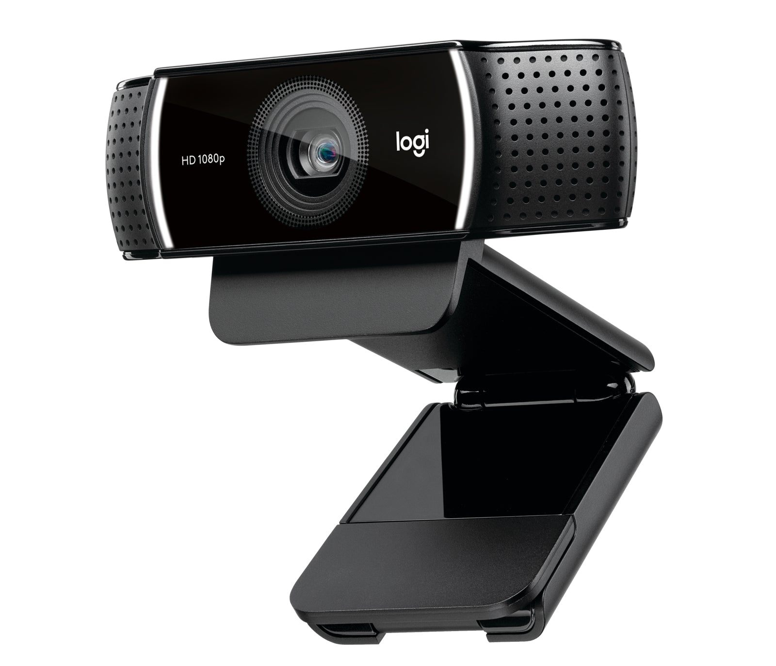 Logitech C922 Pro Stream Webcam – Full HD, 60 fps, USB, 87°, Schwarz, für Windows, macOS & Android