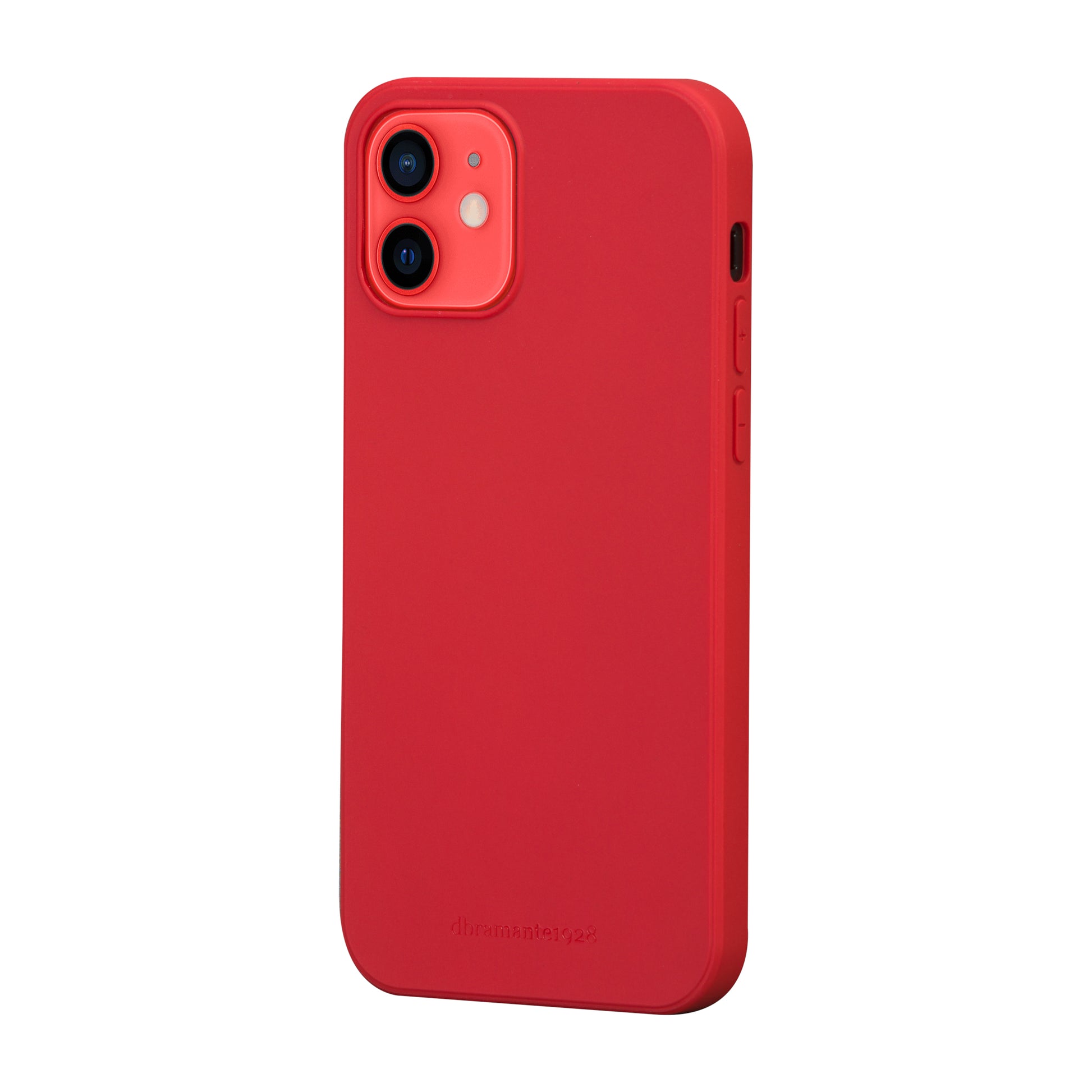 dbramante1928 Backcover – für Apple iPhone 12 mini, Recycling-Kunststoff, Rot