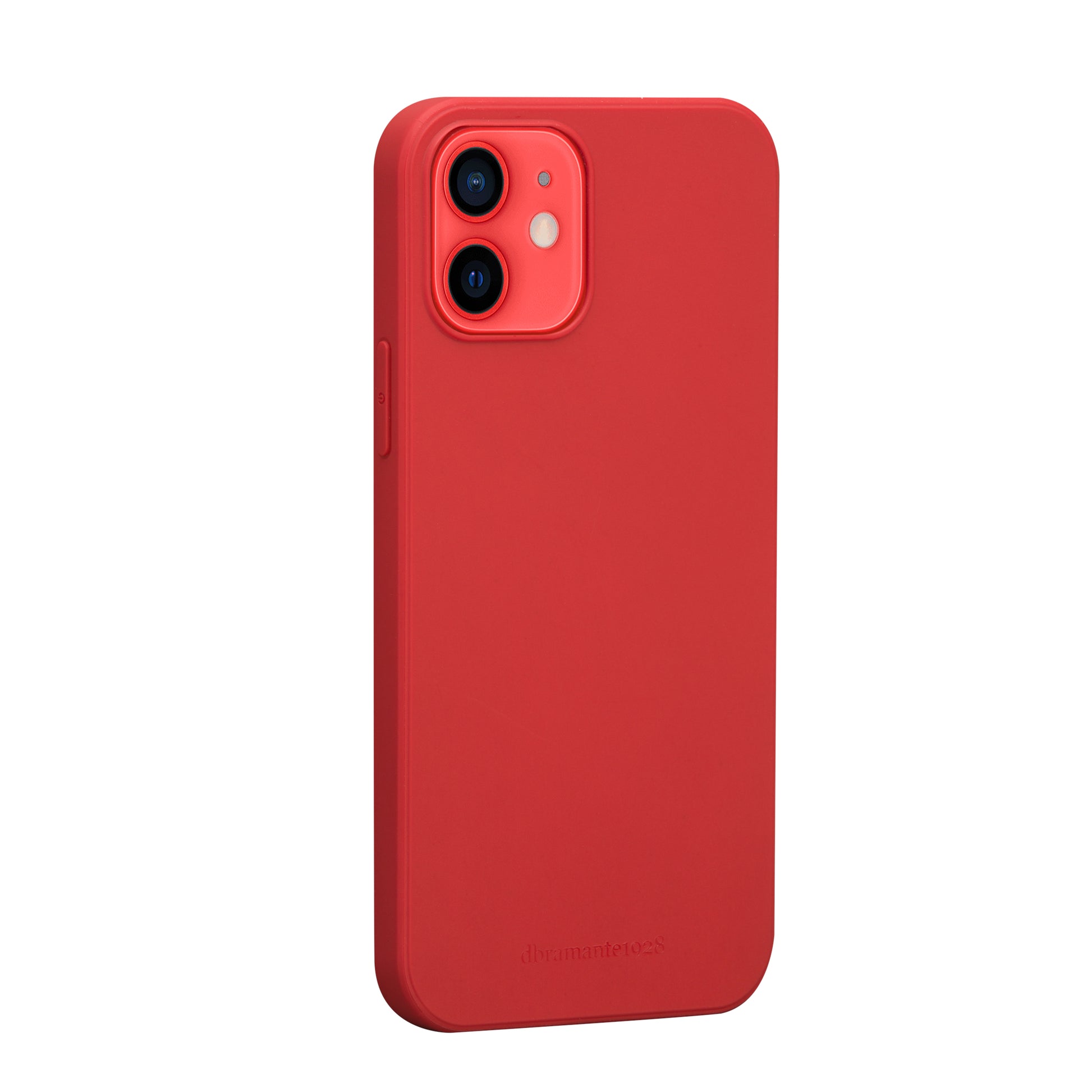 dbramante1928 Backcover – für Apple iPhone 12 mini, Recycling-Kunststoff, Rot
