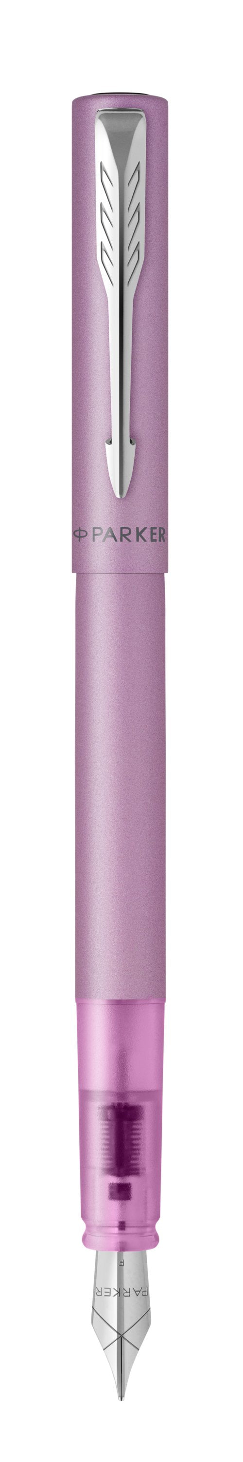 Parker Vector XL – Füllfederhalter, M, Blau, Metallic, Lila