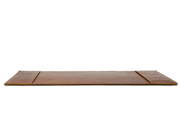 Alpenleder Schreibtischset – Braun