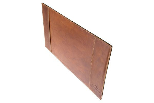 Alpenleder Schreibtischset – Braun