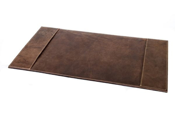 Alpenleder Schreibtischset – Braun