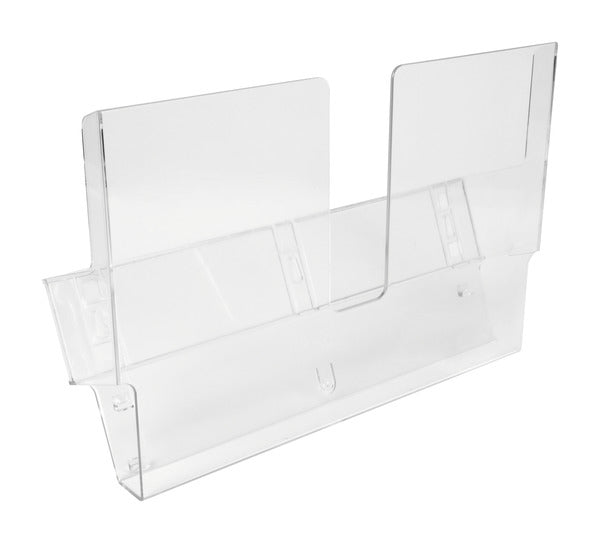 Biella Briefkorb – für A4, transparent, B 334 × H 220 × T 114 mm