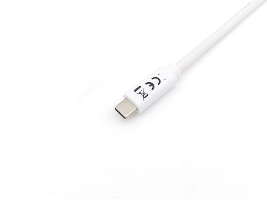 Equip USB-C auf USB-C Kabel – USB 3.2 Gen 1 (5 Gbit/s) – 1 m – magnetisch abgeschirmt, PVC-Mantel – Weiss