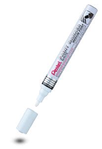 Pentel MMP10 Paint Marker – Rundspitze 2,5 mm – Weiss