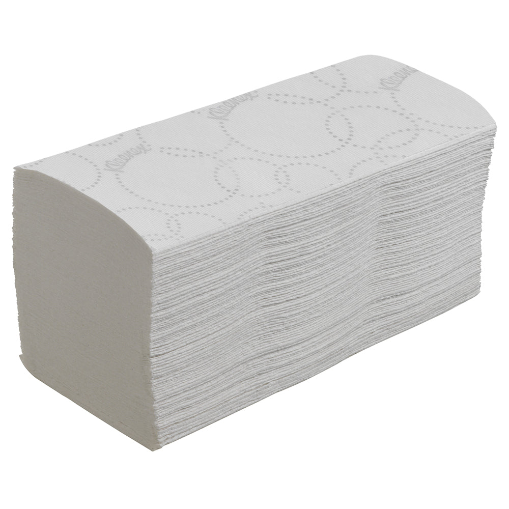 Kleenex Falthandtuch – C-Falz, 3-lagig, weiss, 215 × 318 mm, 15×96 Stk.