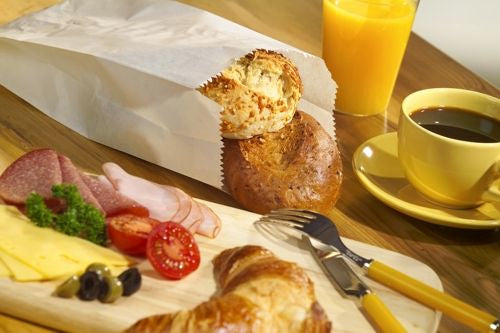 Papstar Seitenfaltenbeutel – 110 × 240 × 60 mm, bis 1 kg, 35 g/m², Zellulose, weiss – 1000 Stk.
