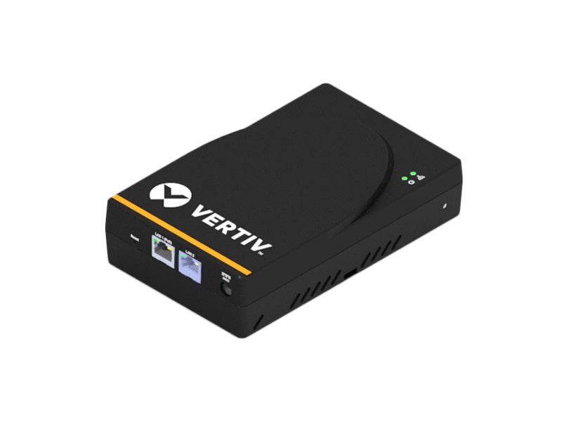 Vertiv ADX-IPUHD-400 – IP-KVM – 4K Ultra HD, 2×GbE, USB-C Konsole, PoE-LED, Schwarz