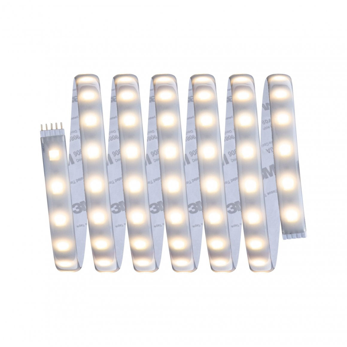 Paulmann LED-Strip MaxLED 500 – 2,5 m, 1375 lm, 16 W, 2700–6500 K, dimmbar, IP44, silber, beschichtet