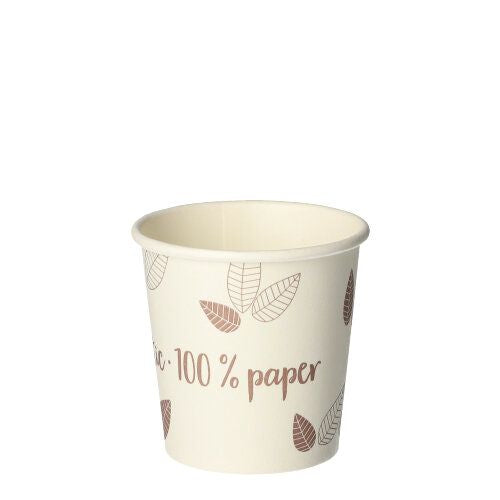 Papstar Trinkbecher PURE ZERO, Papier – 1 dl – FSC – 80 Stk.
