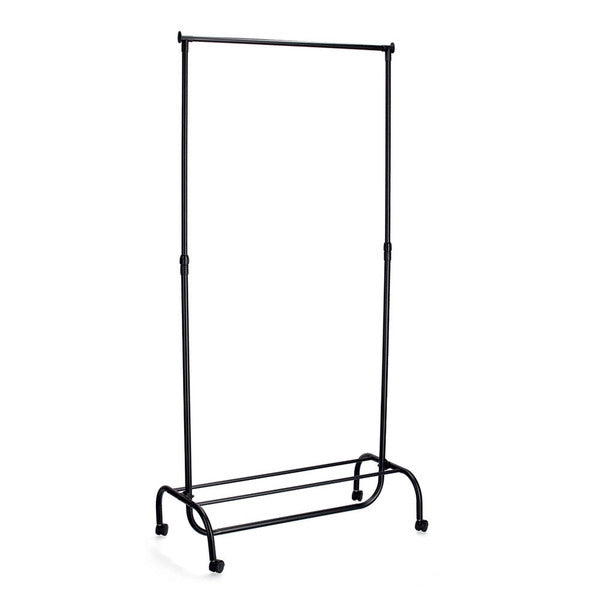 Zeller Present Garderobenständer – Metall/Kunststoff – Schwarz – 1'080 mm