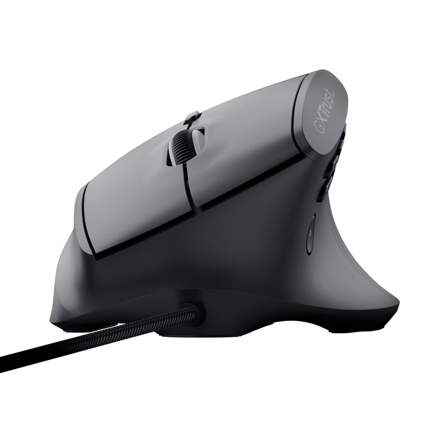 Trust GXT145 Rexxa – Gaming-Maus – Kabelgebunden (USB‑A), 12800 DPI, rechts, Schwarz
