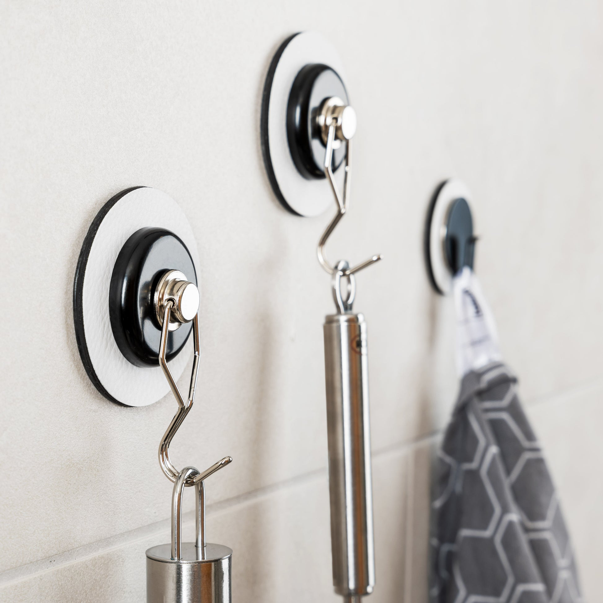 Silwy The One Haken – Magnet – Weiss – 0,4 kg – 65 × 65 mm