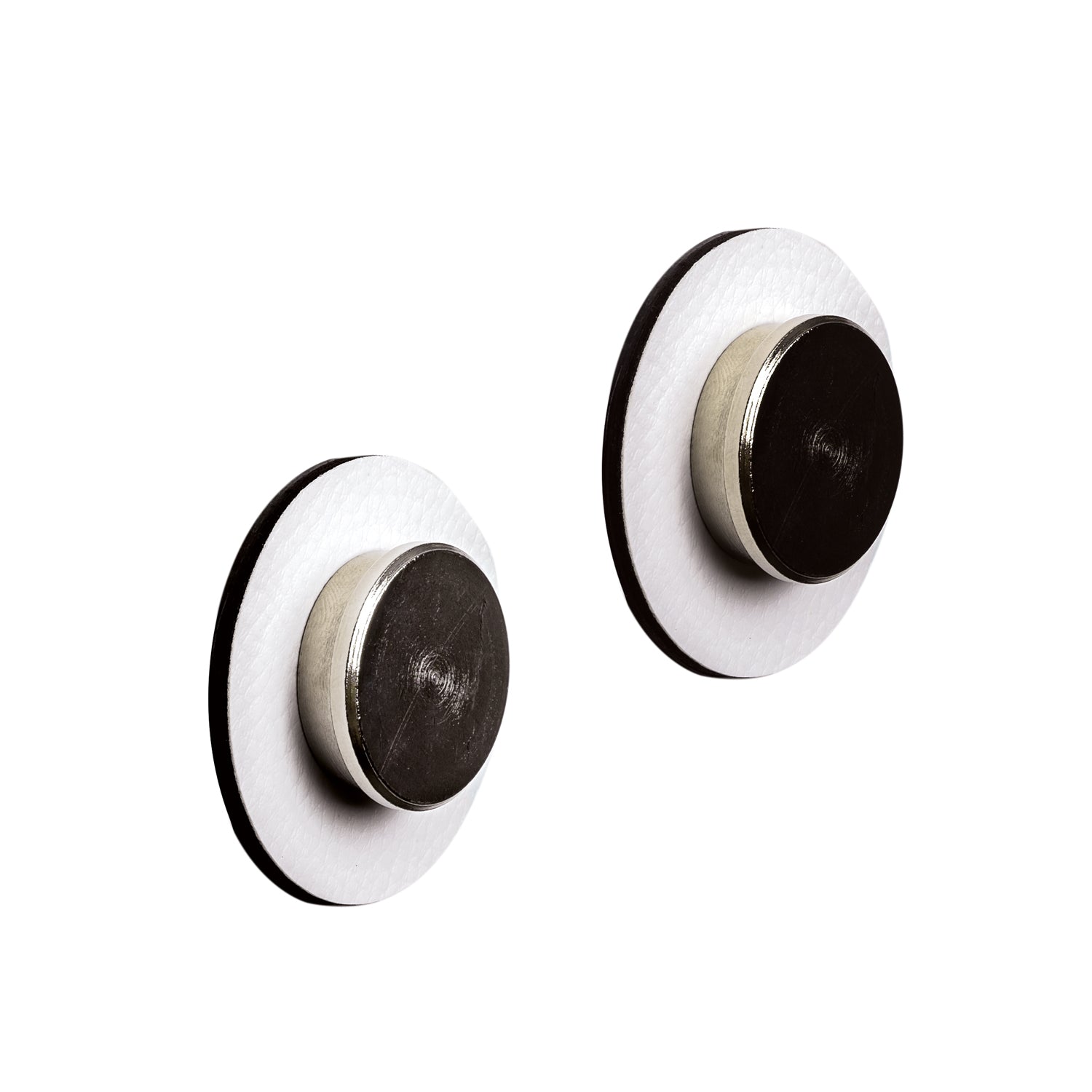 Silwy Montagepad – 50 × 50 mm, weiss, bis 0,08 kg, für Glas, Innen