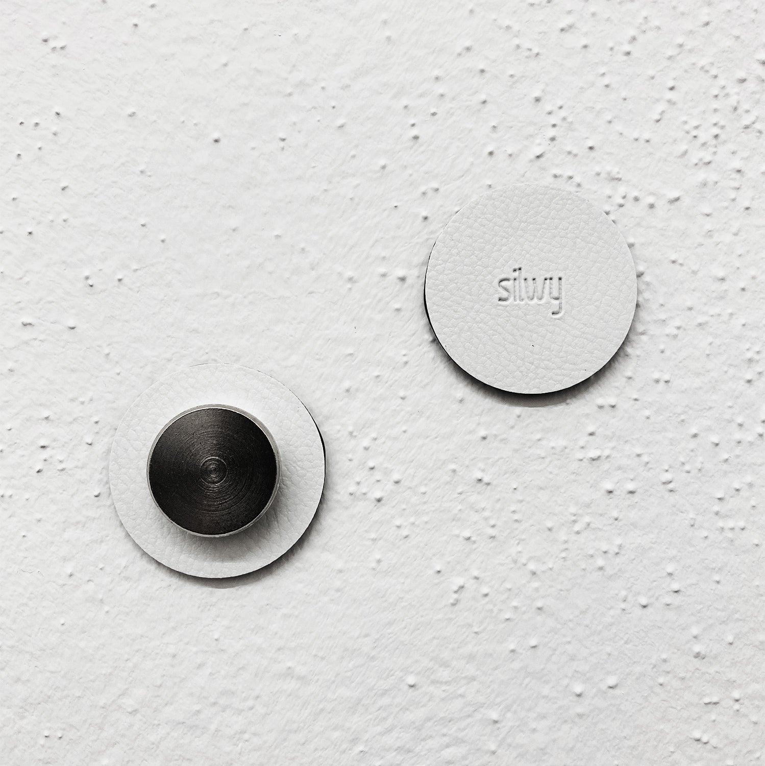 Silwy Montagepad – Ø 50 mm × 3 mm, für Glas, 4 Stk.