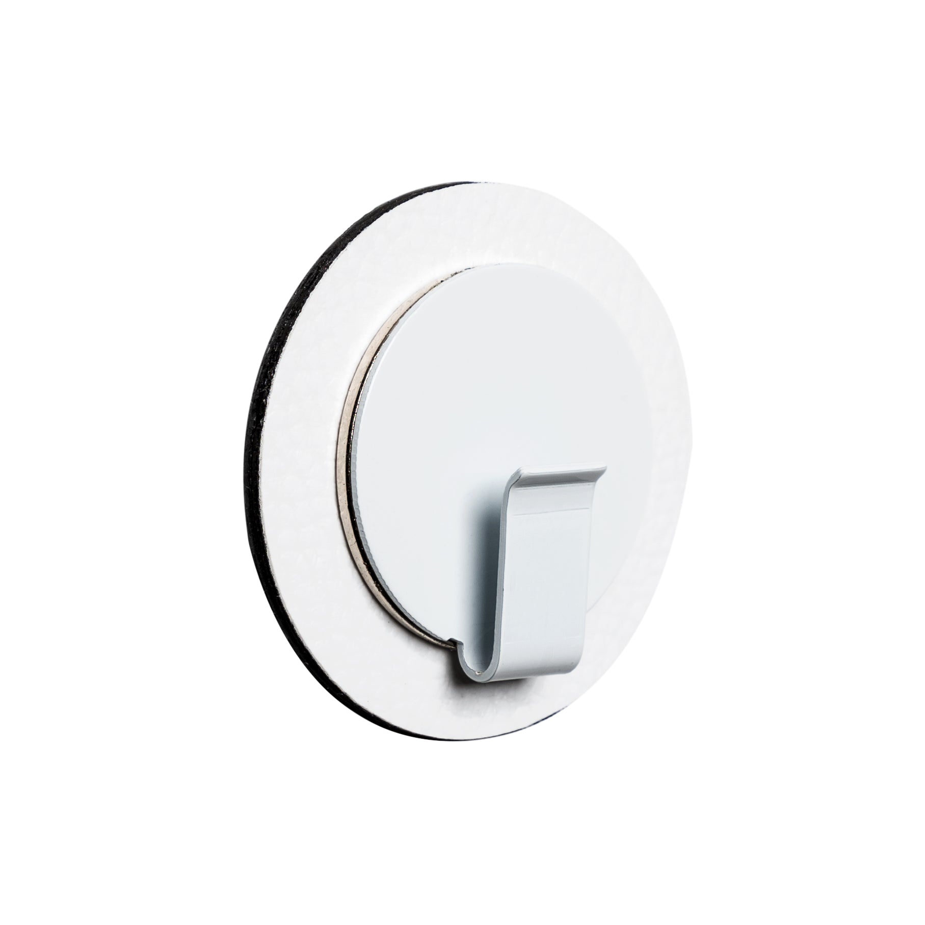 Silwy Haken – Metall – Weiss – 0,2 kg – Ø 65 × H 15 mm
