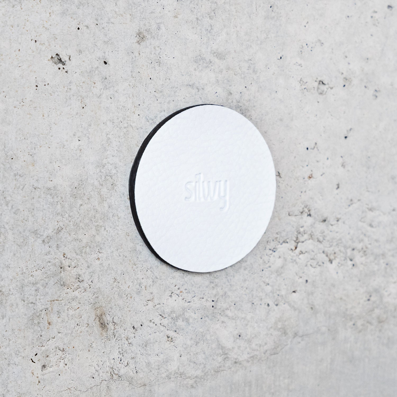 Silwy Montagepad – Ø 50 mm × 3 mm, für Glas, 4 Stk.