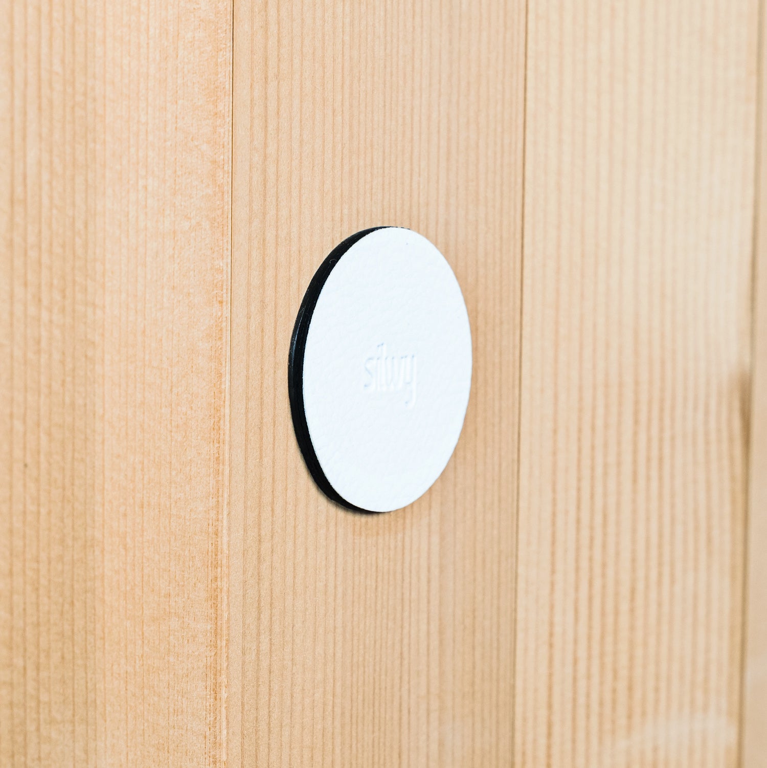 Silwy Montagepad – Ø 50 mm × 3 mm, für Glas, 4 Stk.