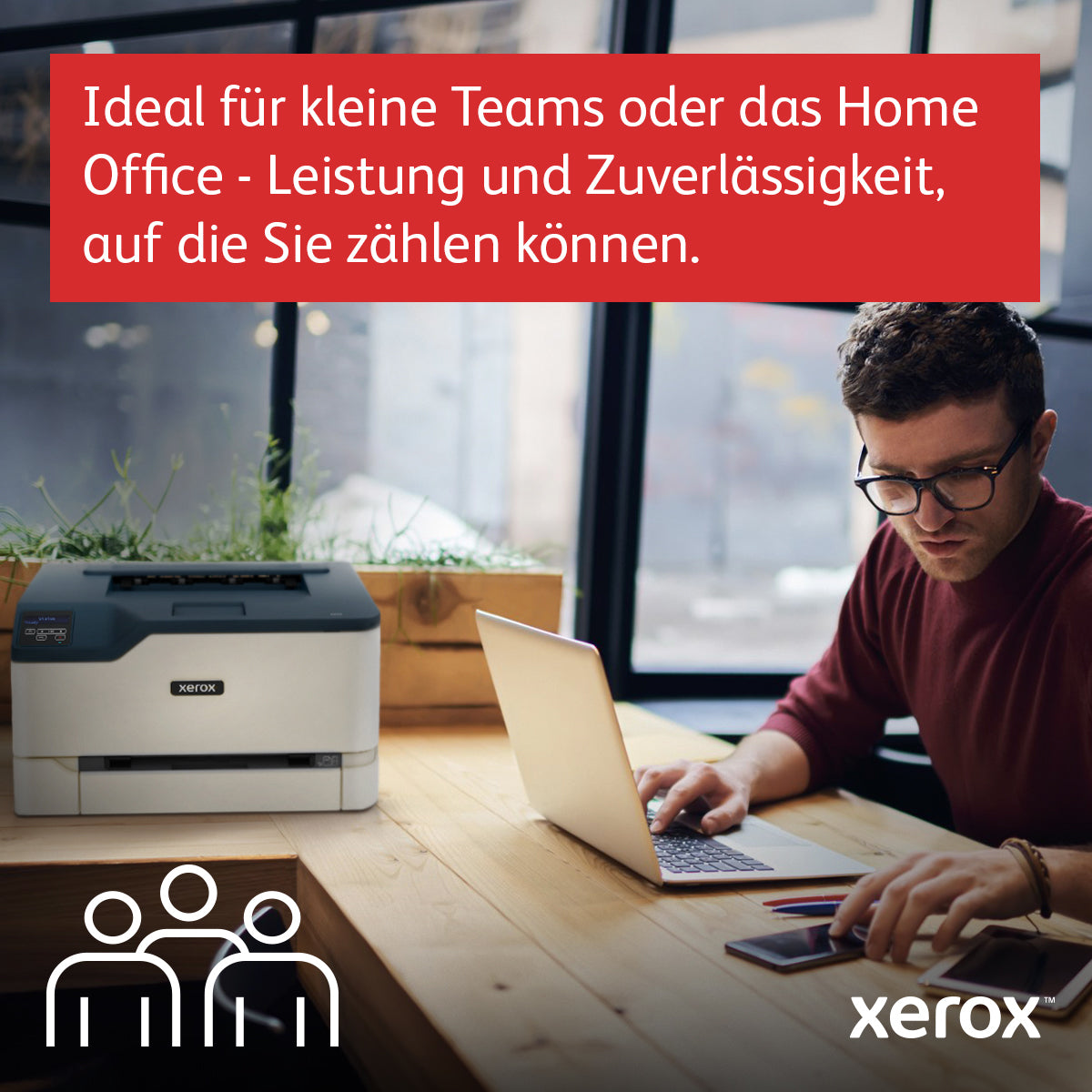 Xerox C230 – A4, 22 Seiten/Min., USB 3.0, LAN/WLAN