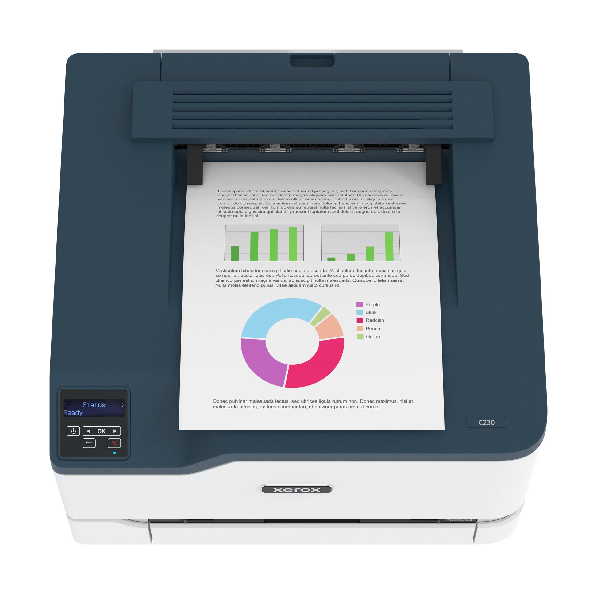 Xerox C230 – A4, 22 Seiten/Min., USB 3.0, LAN/WLAN