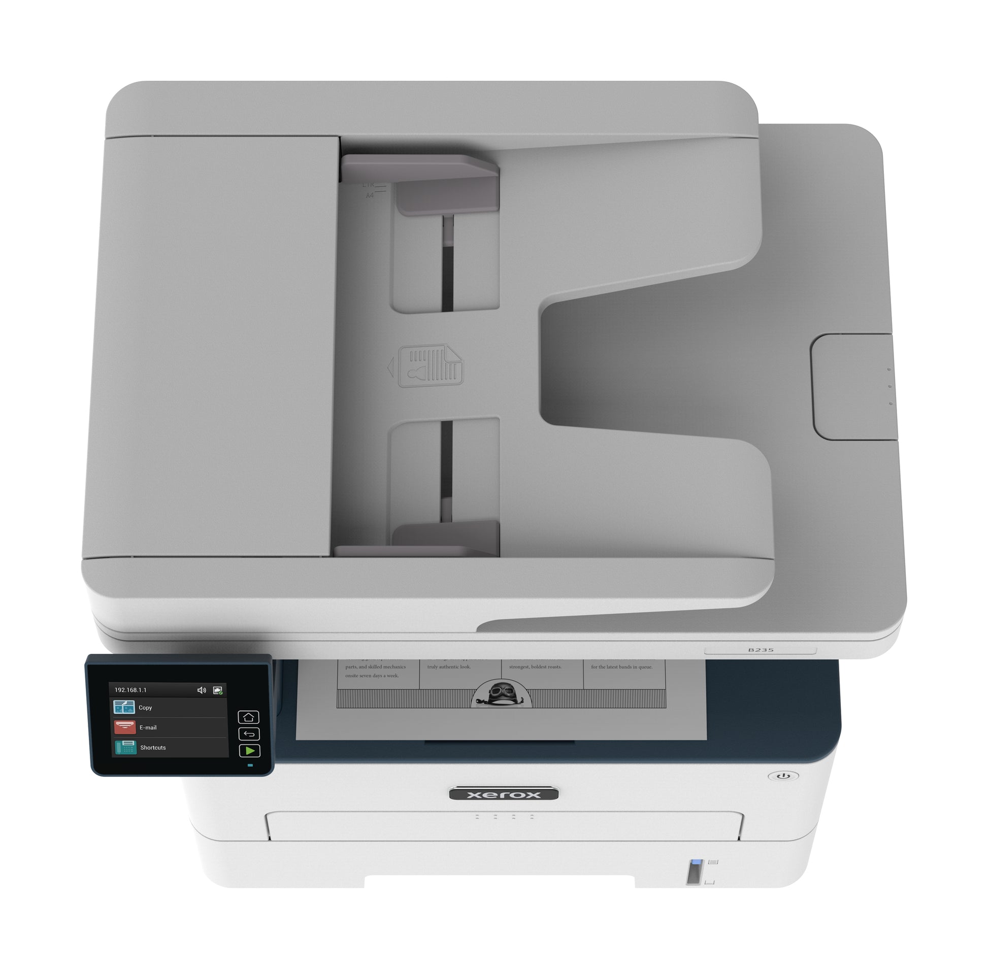 Xerox B235 – SW Laser-Multifunktionsdrucker, A4, 4-in-1, Duplex, ADF, WLAN/LAN, AirPrint, Mopria