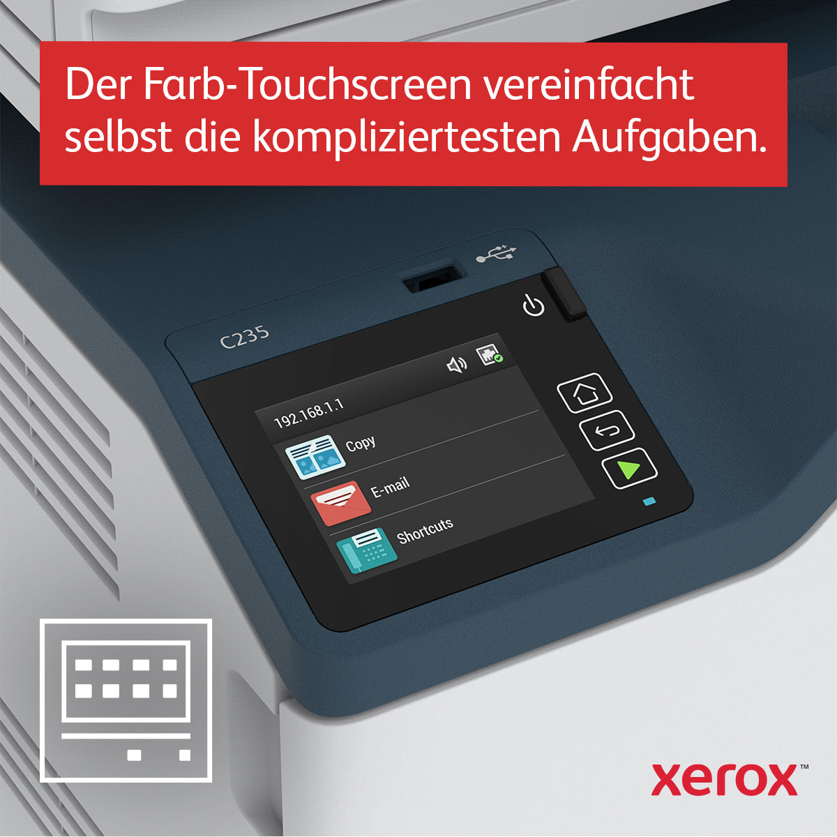 Xerox C235 – Farbiger Laser-MFP