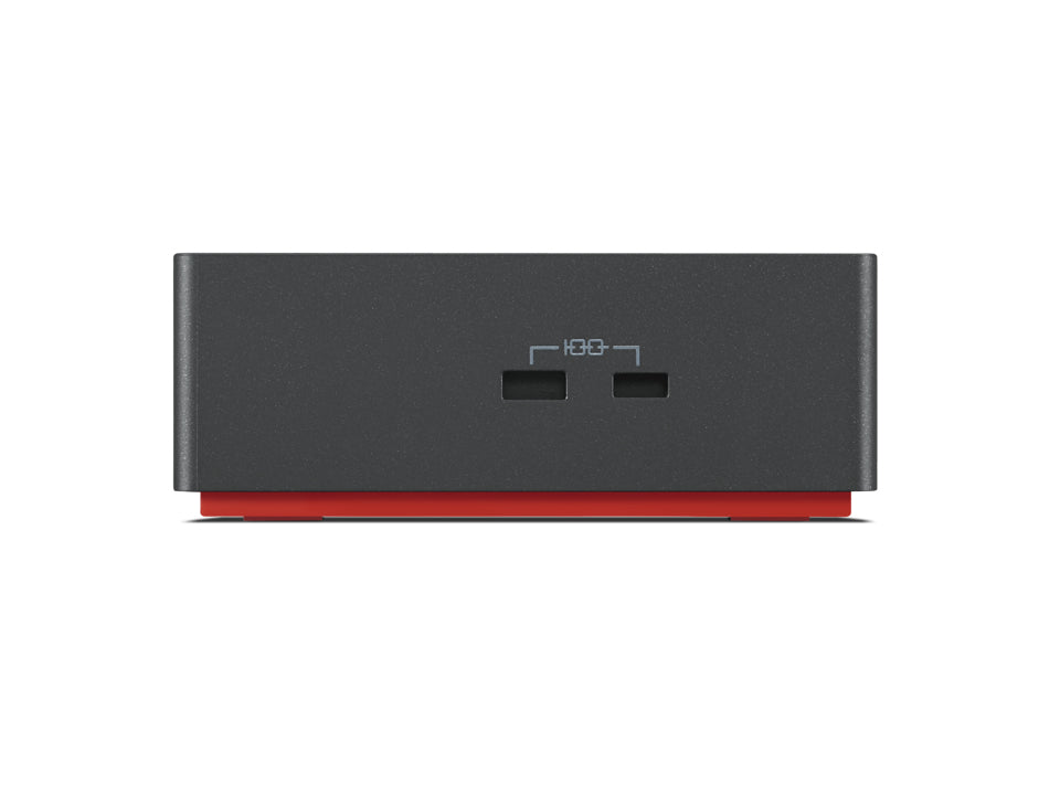 Lenovo Dockingstation – Thunderbolt 4, 2× DP, 1× HDMI, 4× USB-A, 1× USB-C, 230 W PD, GbE, für Windows 10