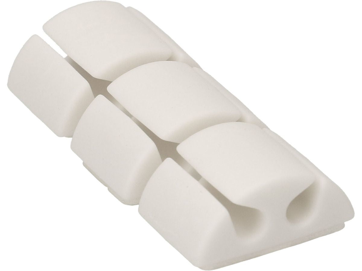Max Hauri AG Max Hauri – Kabel-Clip, weiss, 6 Stück