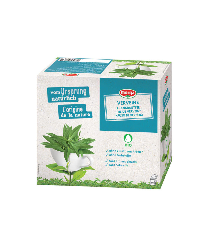 Morga Kräutertee Verbenen – Teebeutel 50 Beutel – Bio