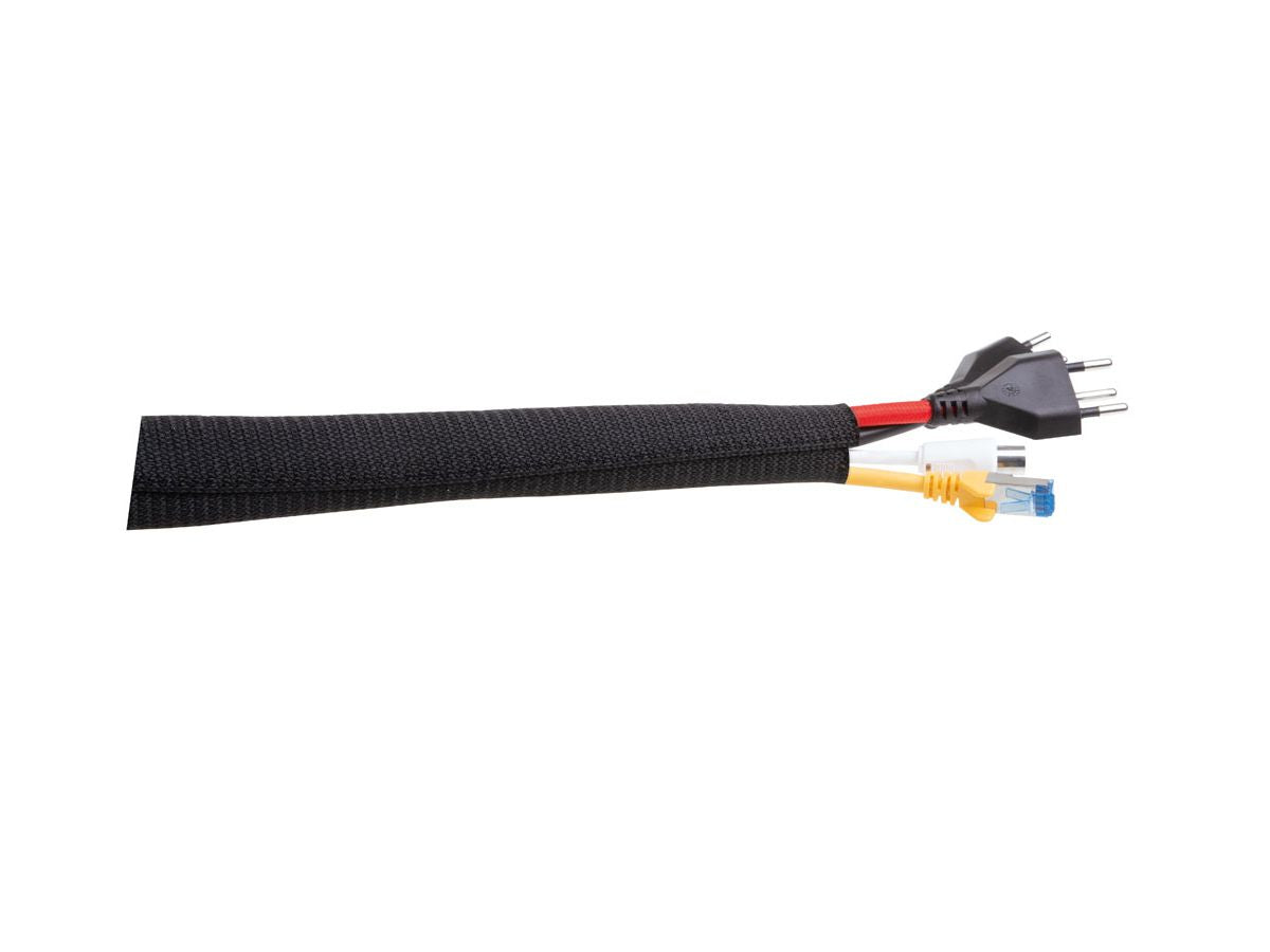 Max Hauri AG Max Hauri Kabelschlauch, Ø 25–40 mm × 2 m – schwarz