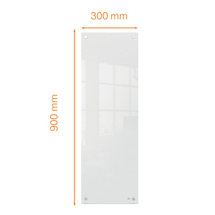 Nobo Whiteboard, Glas