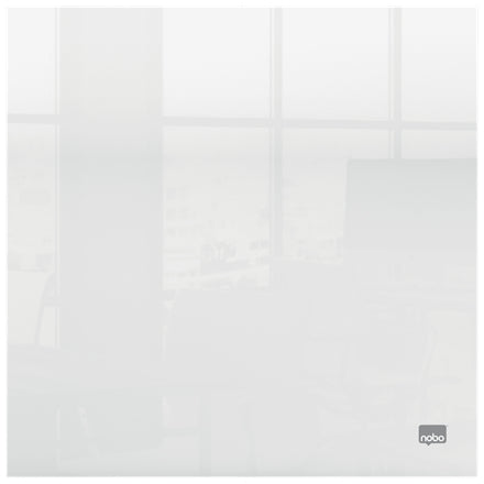 Nobo Whiteboard – 30 × 30 cm, Acryl, Wandmontage, inkl. Stift, Klebepads, Montagesatz