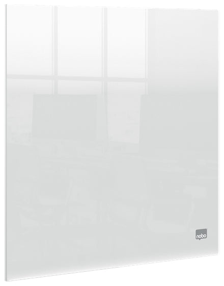 Nobo Whiteboard – 30 × 30 cm, Acryl, Wandmontage, inkl. Stift, Klebepads, Montagesatz