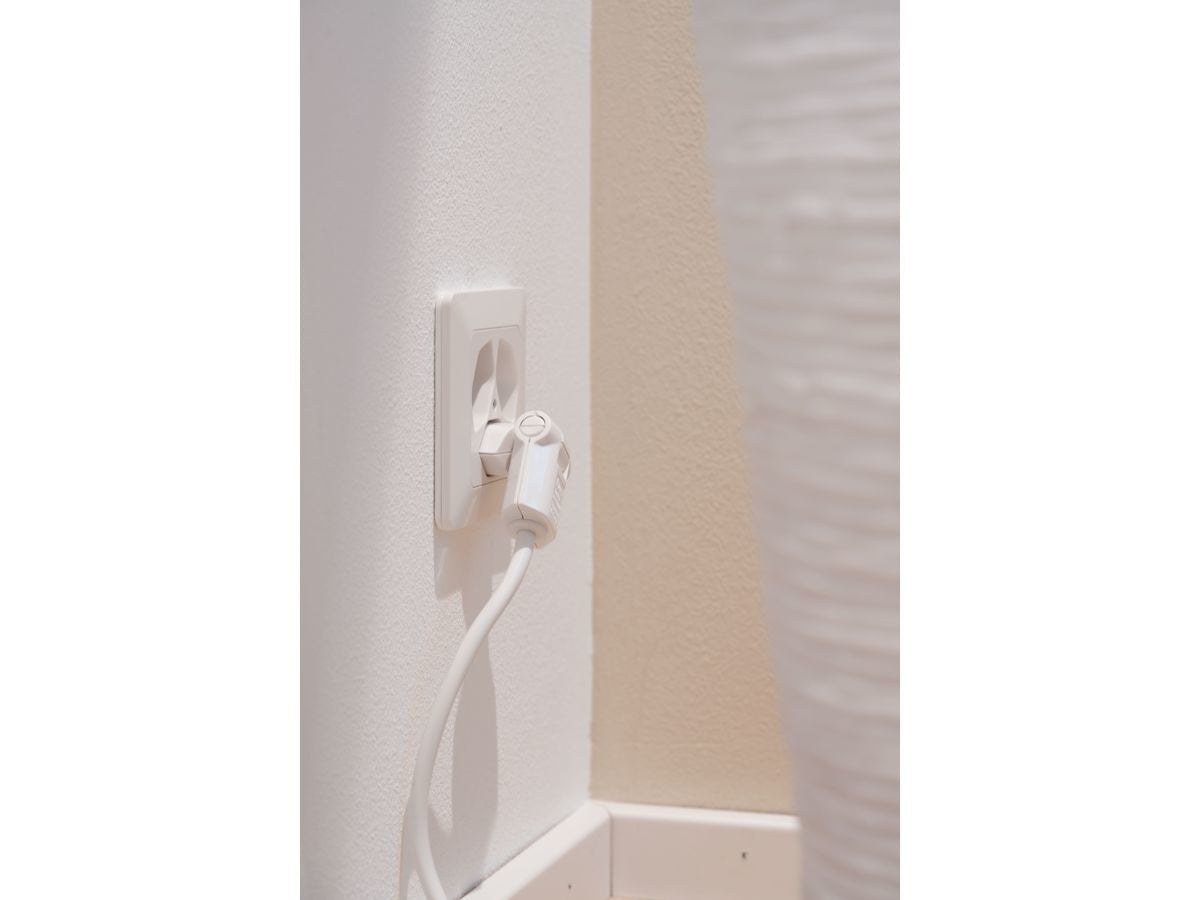 Max Hauri AG Max Hauri Verlängerungskabel – T12–T13, 10 m, 3×1,5 mm², weiss
