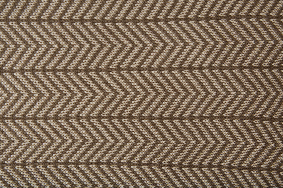 Esmée Boho Wohndecke – Baumwolle, Fischgrätmuster – 170 × 130 cm