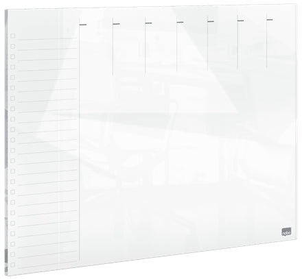 Nobo Whiteboard – 43 × 56 cm, Glas, magnetisch