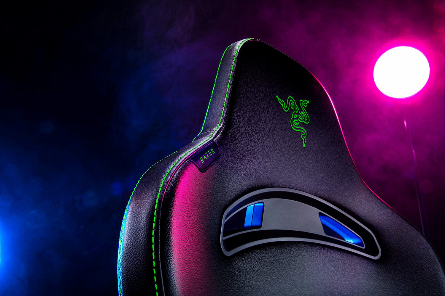Razer Bürostuhl Enki X – 136 kg, Kunstleder, Schwarz