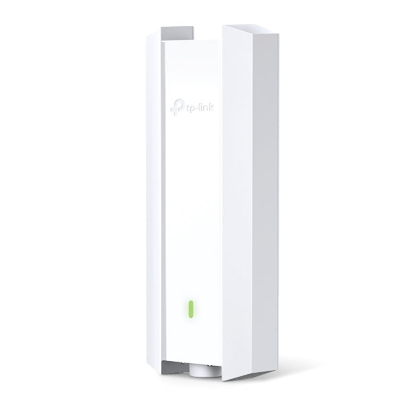 TP-Link EAP610-Outdoor – Access Point – Wi-Fi 6 (2,4/5 GHz), 1,2 Gbit/s, GbE, PoE+, Wandmontage